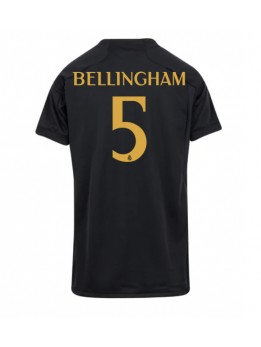 Billige Real Madrid Jude Bellingham #5 Tredjedrakt Dame 2023-24 Kortermet